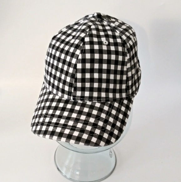 LAST DAY Plaid Checked Baseball Cap Hat New - Picture 3 of 4